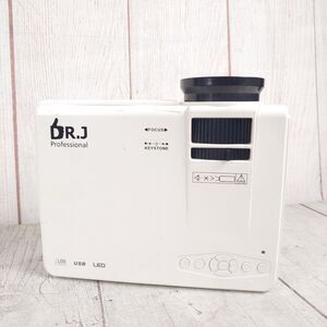 Panseba HI-04 Full HD 1080P Mini Projector White - No Cables - TESTED + WORKING